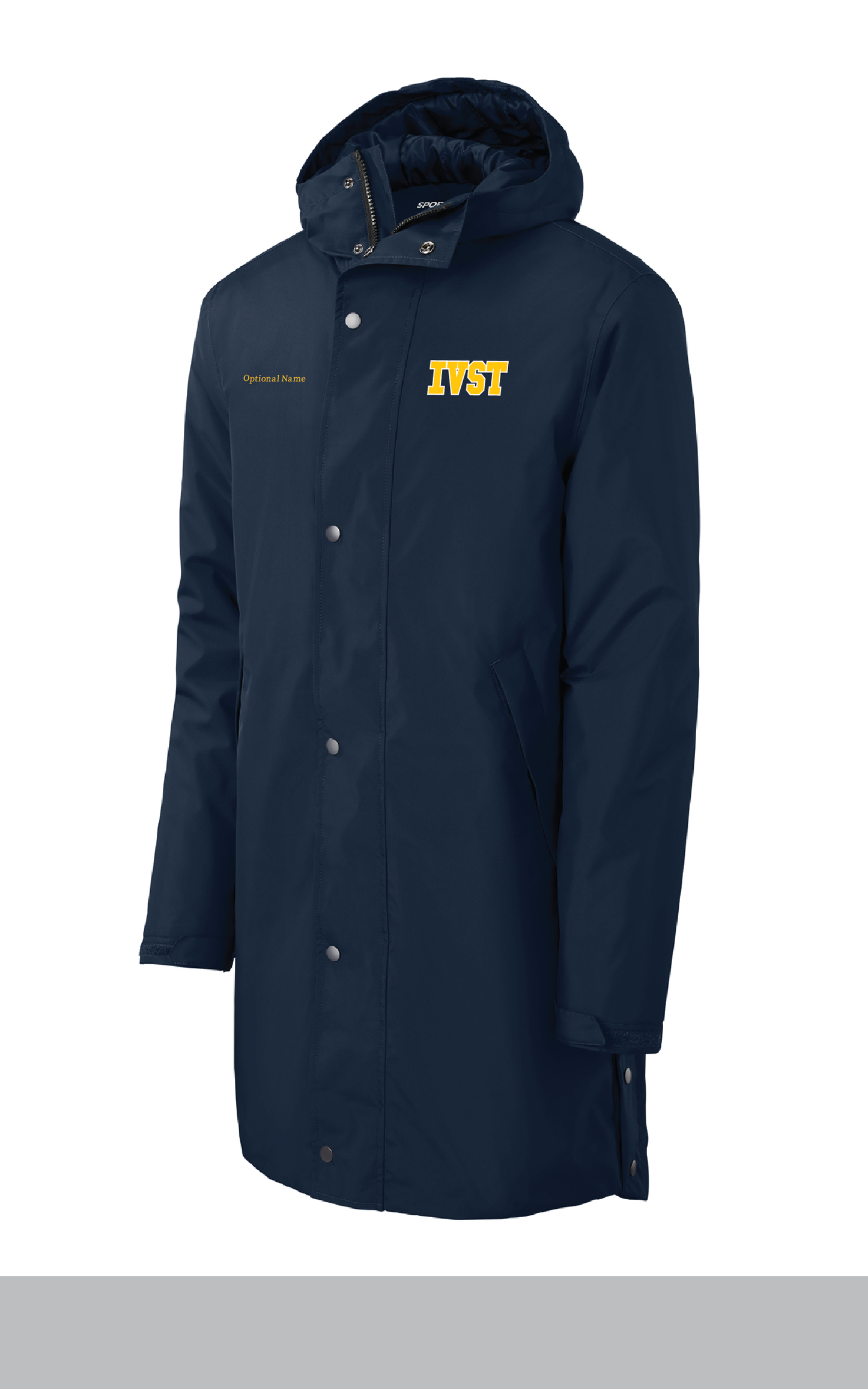 IVST - SPORT-TEK PARENT PARKA - WATERPROOF INSULATED (OPTIONAL NAME)