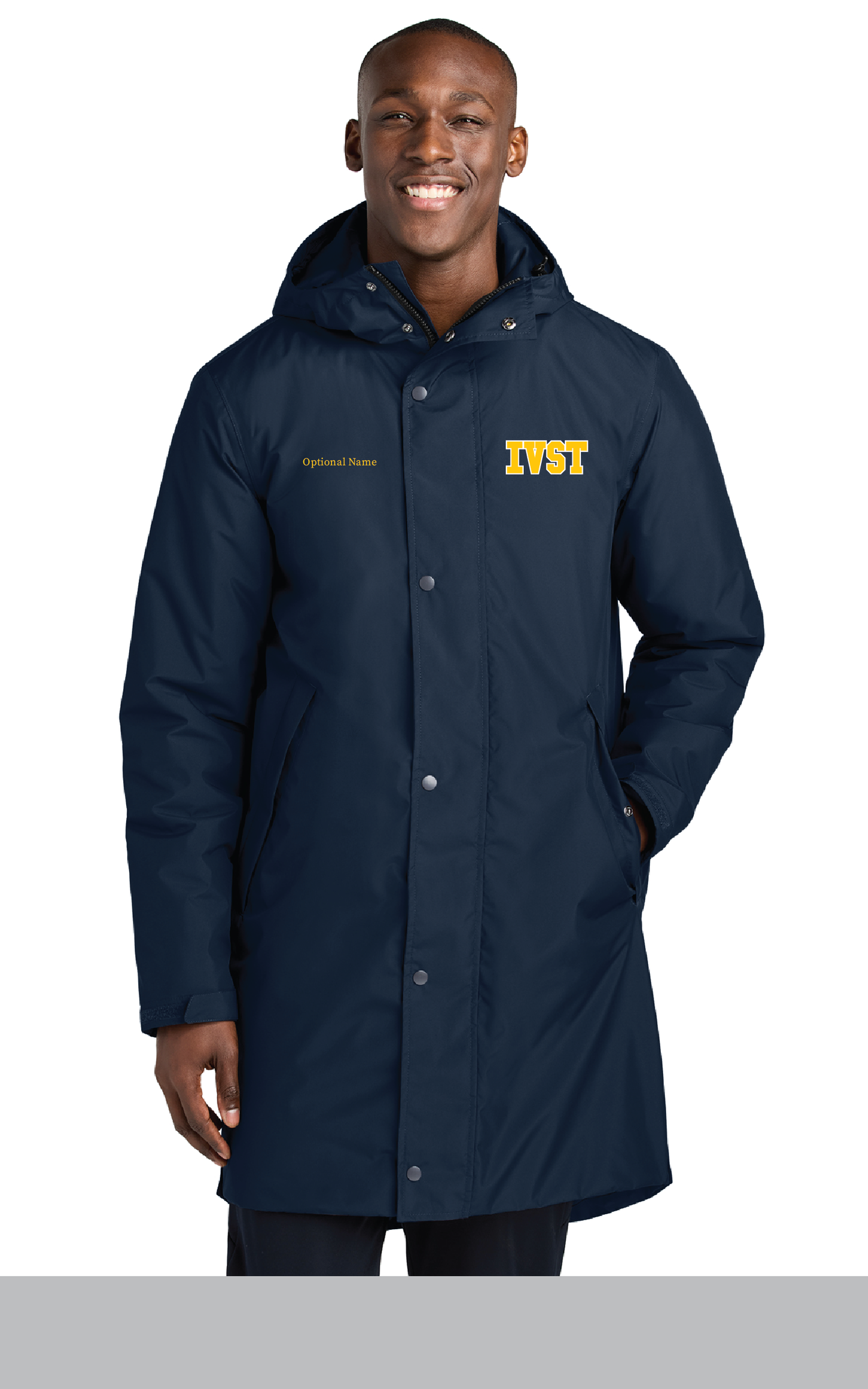 IVST - SPORT-TEK PARENT PARKA - WATERPROOF INSULATED (OPTIONAL NAME)