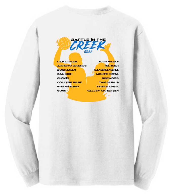 2025 BATTLE IN THE CREEK - LONG SLEEVE T-SHIRT