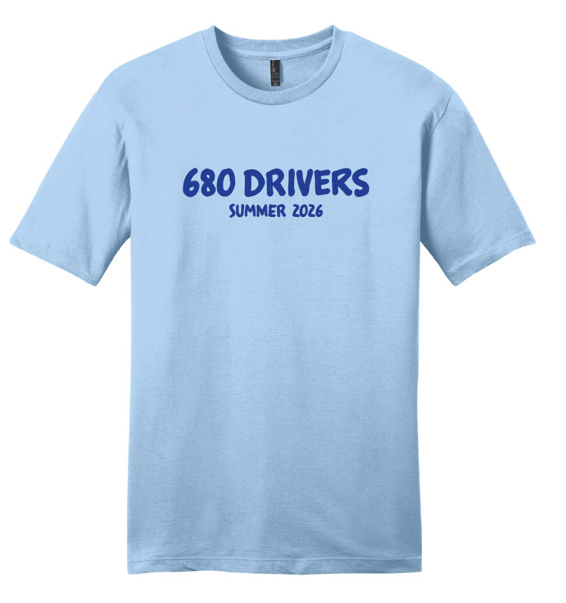 680 DRIVERS - 2026 SUMMER Team T-shirt - LIMITED SUPPLY
