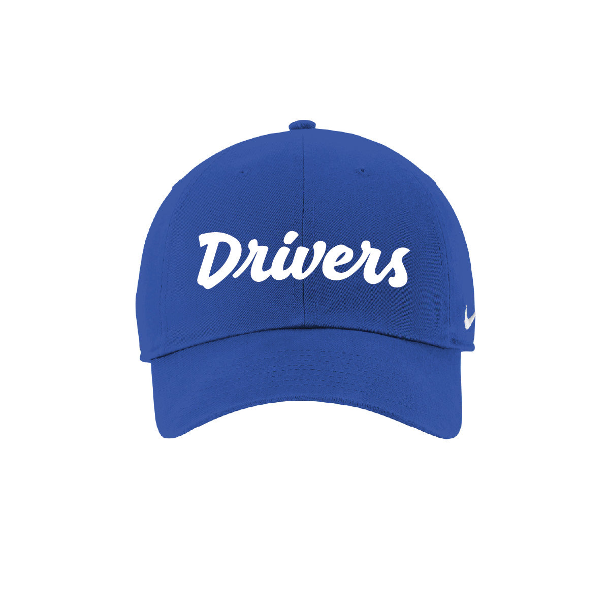 680 - *NEW* NIKE "DRIVERS" Cotton Twill Chain Stitch Cap (4 color options)