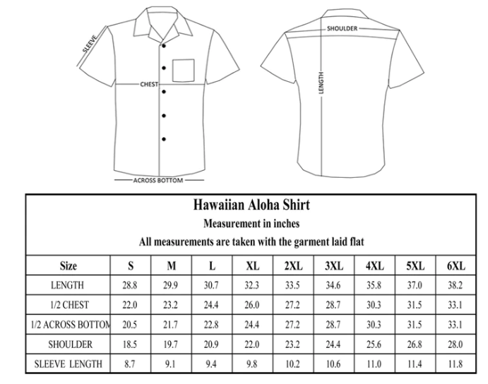 ACALANES BWP - Hawaiian Team Shirt