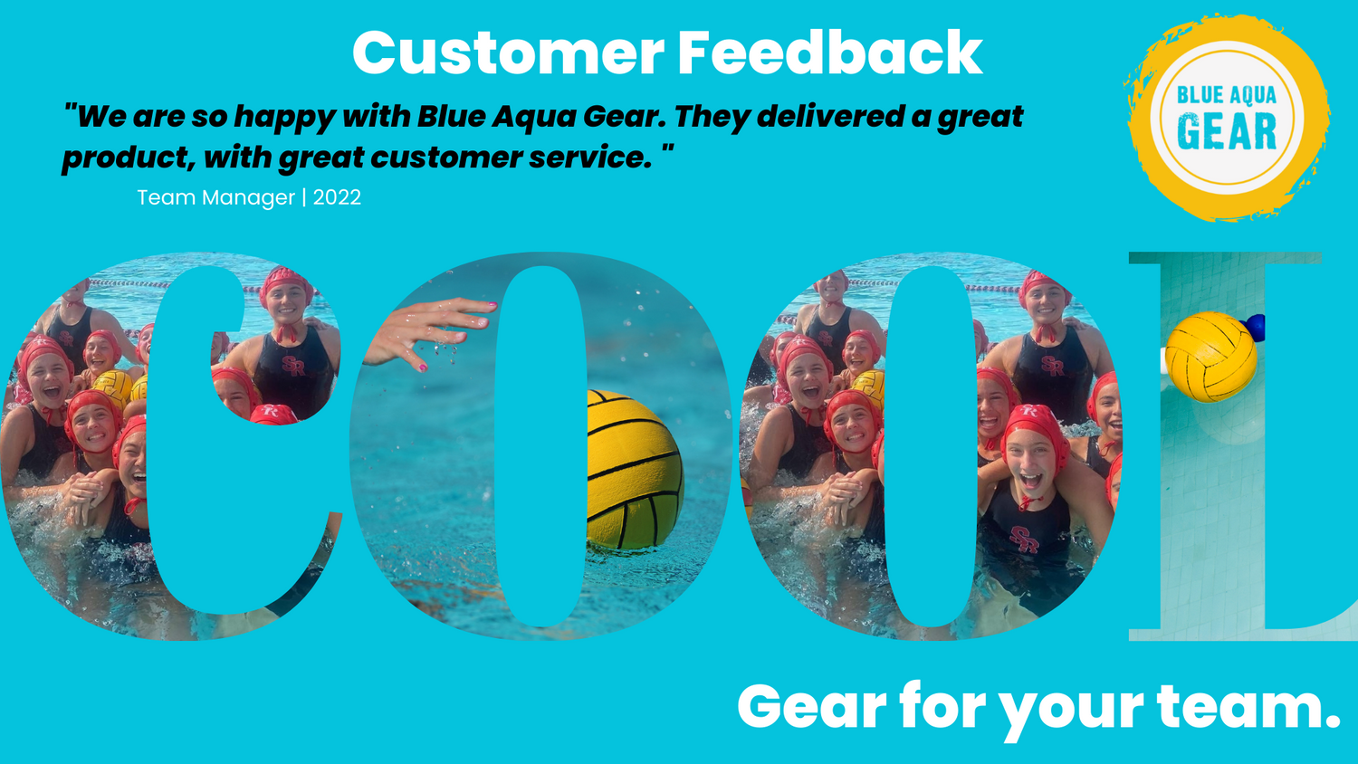 Blue Aqua Gear Delivers