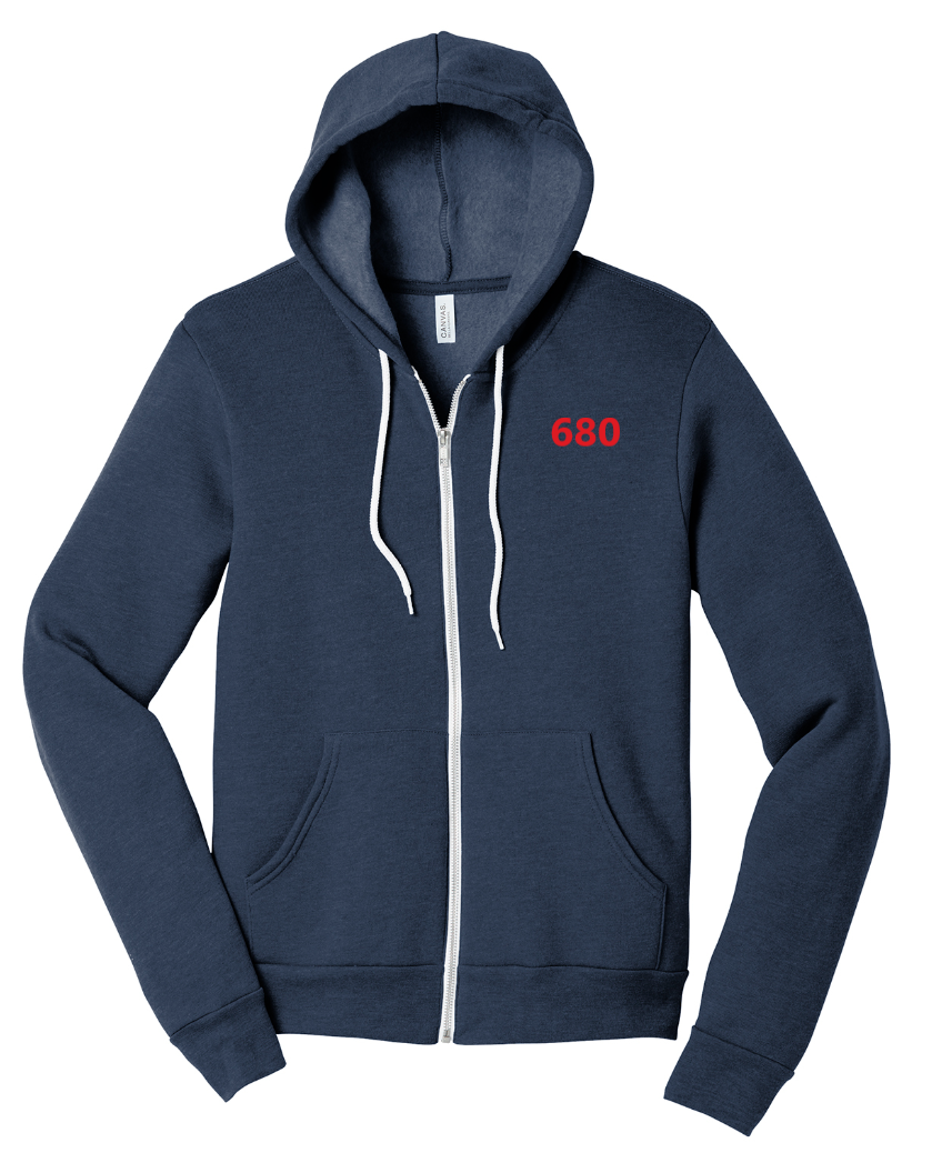 680 - *NEW* FANS & FAMILY BELLA FULL-ZIP (3 COLORS)