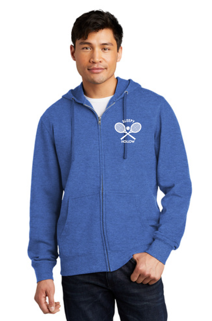 SH TENNIS - ROYAL FULL-ZIP HOODIE (YOUTH & ADULT)