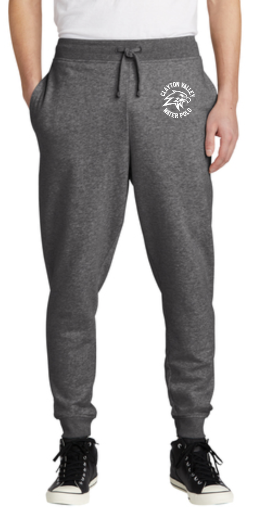 Clayton Valley - WP Fleece Jogger (Black or Heather Grey)