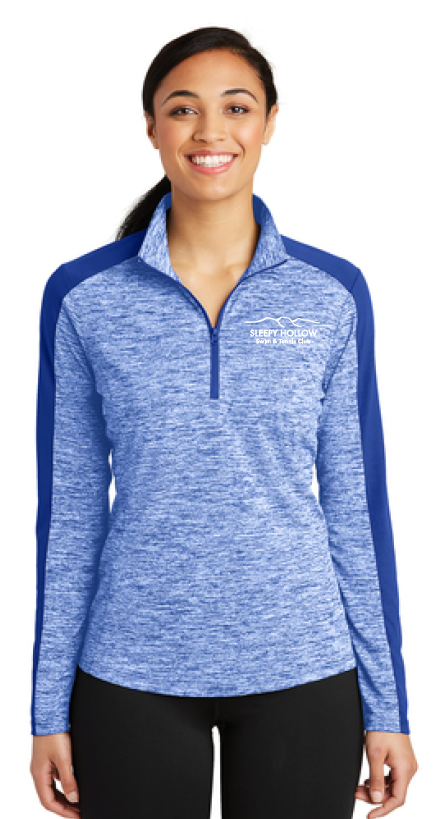SH TENNIS - SPORT-TEK 1/4 ZIP PULLOVER (YOUTH, LADIES & ADULT)