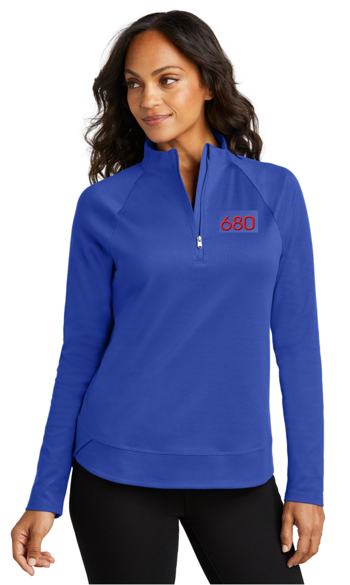 680 *NEW* - Ladies Cypress 1/4-Zip