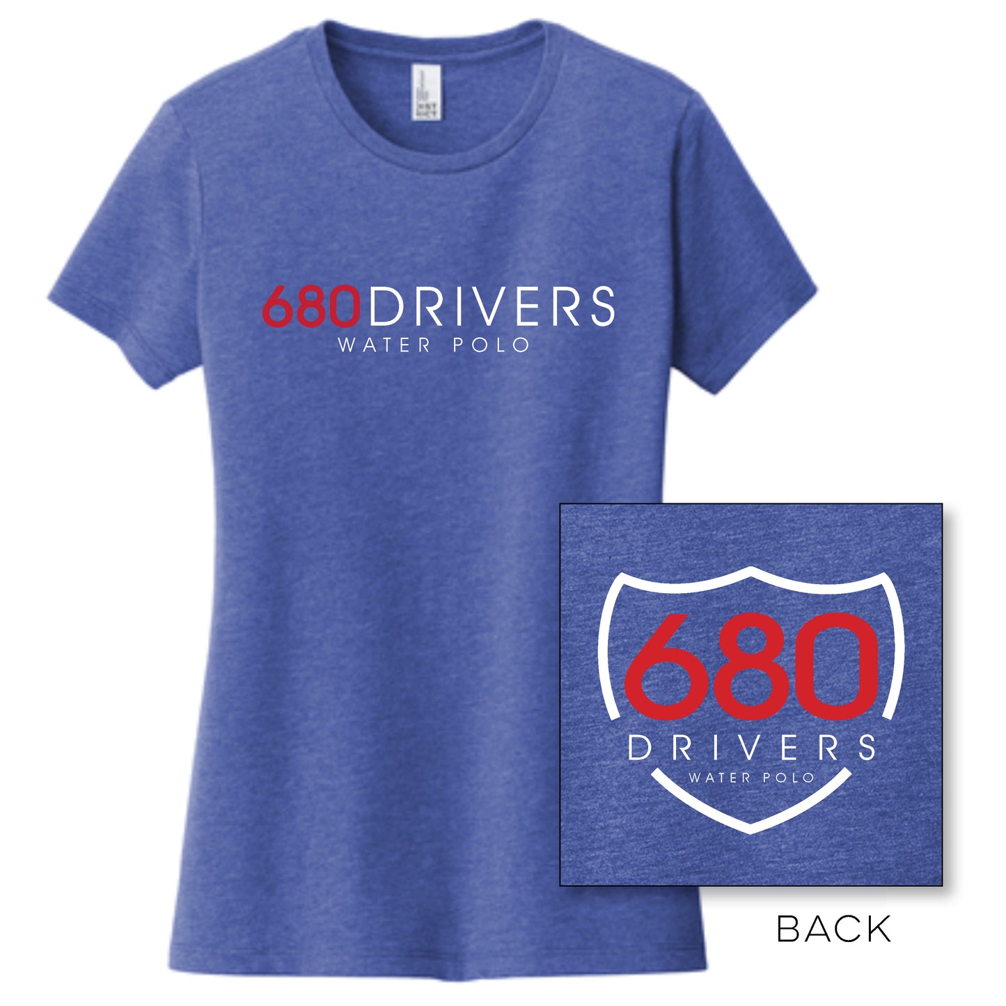 680 DRIVERS Ladies Team T-shirt (PARENTS & FAMILY)