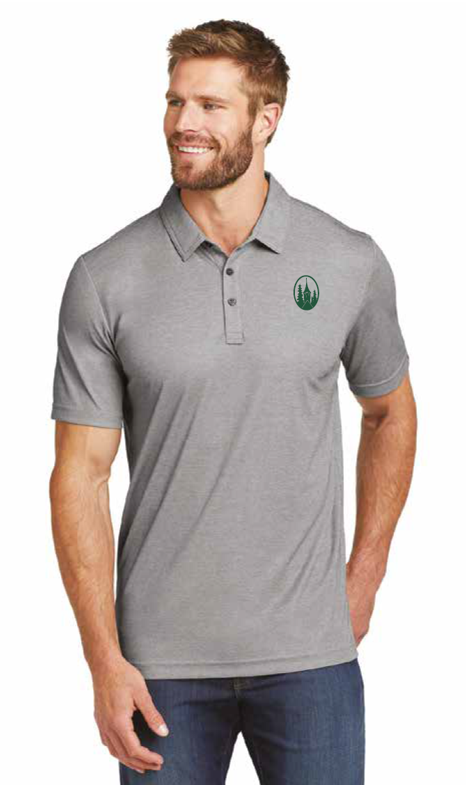 TAHOE TAVERN - TRAVISMATHEW MENS OCEANSIDE HEATHER POLO (2 COLOR OPTIONS)