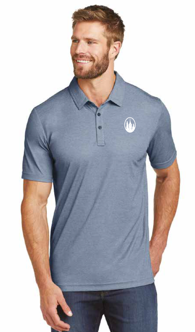 TAHOE TAVERN - TRAVISMATHEW MENS OCEANSIDE HEATHER POLO (2 COLOR OPTIONS)