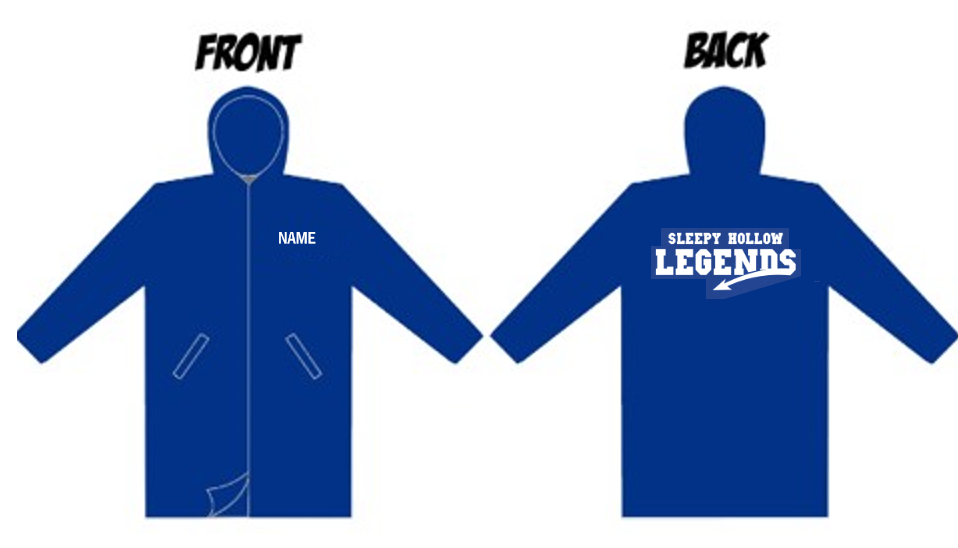 LEGENDS - TEAM PARKA (CUSTOM WITH LAST NAME)