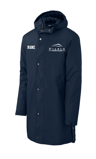 DIABLO - SPORT-TEK ADULT WATERPROOF INSULATED ADULT PARKA (OPTIONAL NAME)