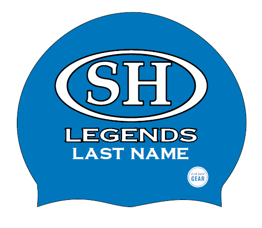 LEGENDS -ROYAL SILICONE CAPS (SET OF 2 WITH NAME)