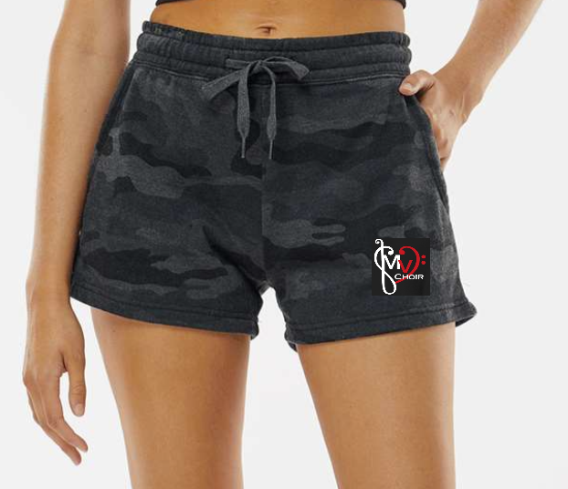 Monte Vista Choir - Womens Lt. Weight Sweatshorts (3 Color Options)