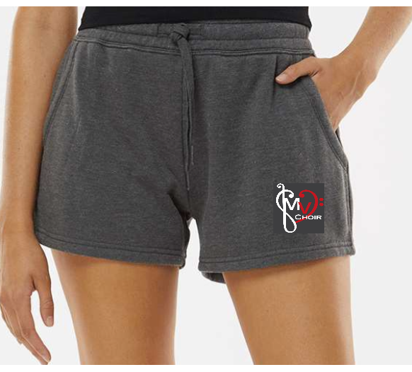 Monte Vista Choir - Womens Lt. Weight Sweatshorts (3 Color Options)