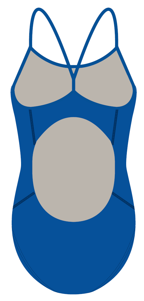 LEGENDS - WOMENS SKINBACK SOLID ROYAL TEAM SUIT