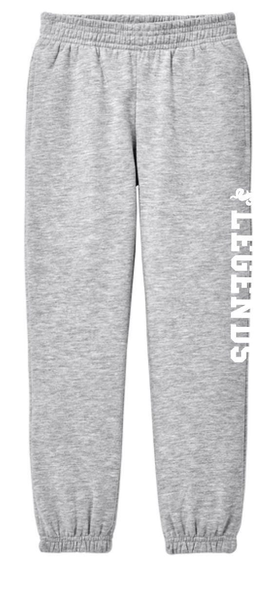 LEGENDS - SWEATPANTS - CLOSED BOTTOM (YOUTH & ADULT)