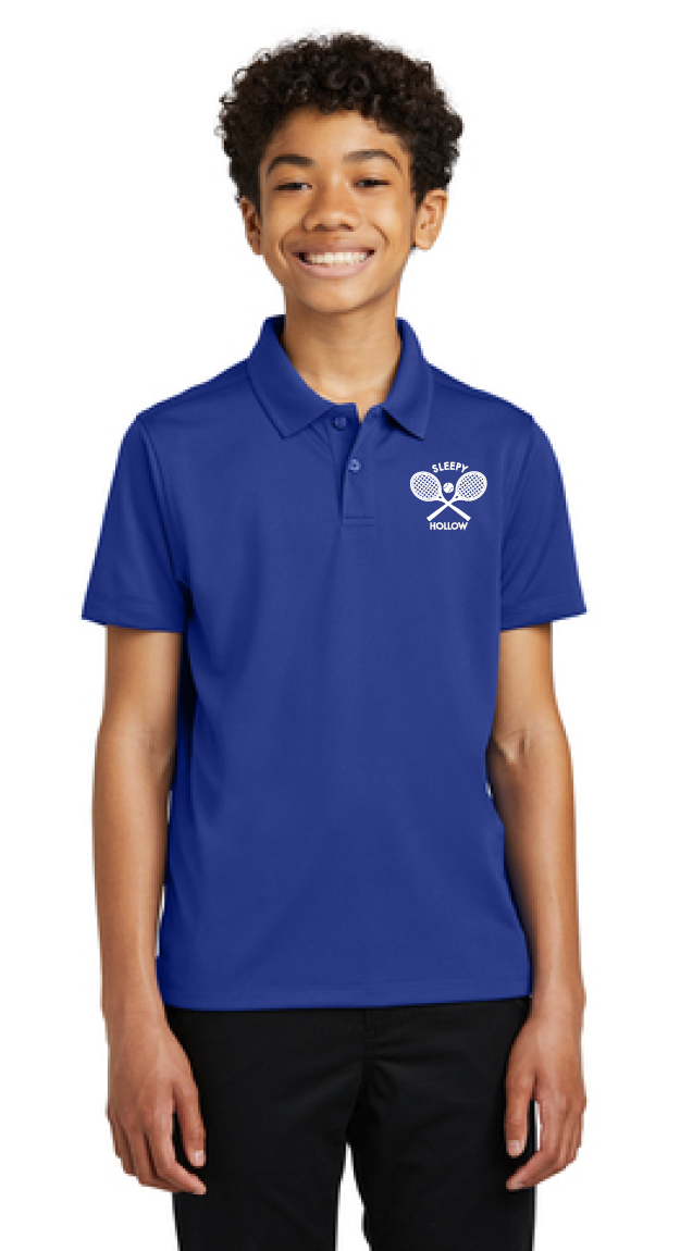 SH TENNIS CLUB - YOUTH CLUB POLO (2 Color Options)