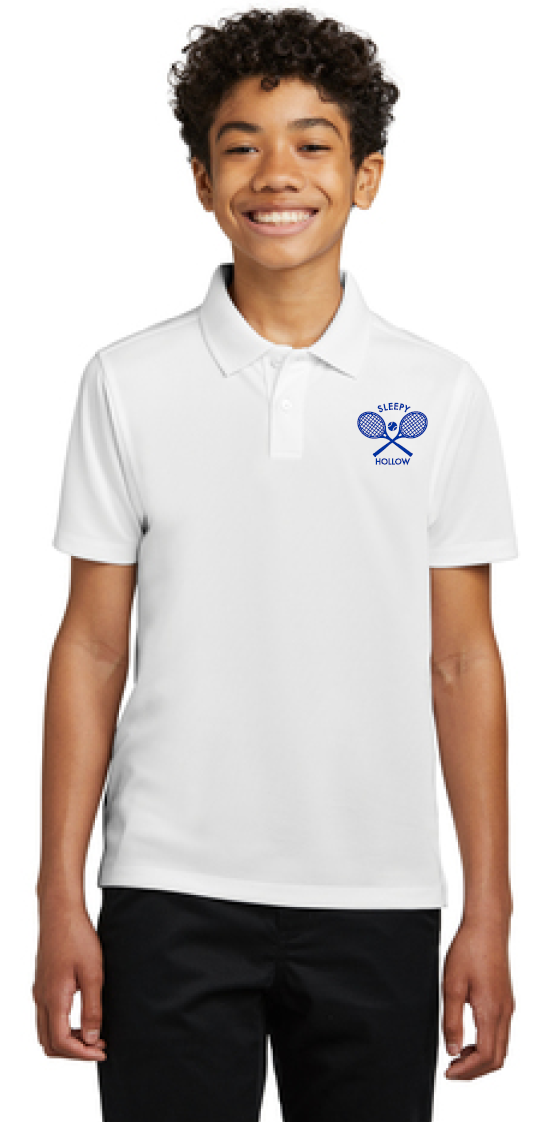 SH TENNIS CLUB - YOUTH CLUB POLO (2 Color Options)