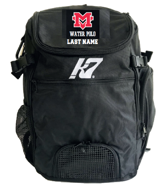 MV Water Polo - KAP7 Hydrus 2 Backpack with LAST NAME