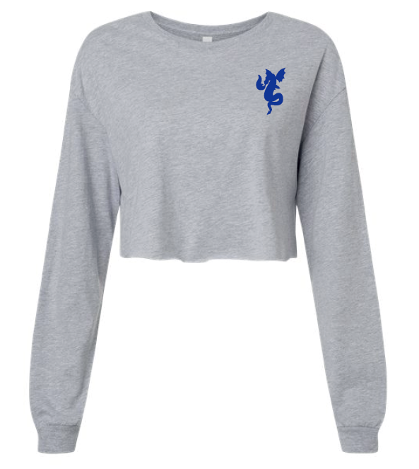 LEGENDS - Ladies Bella Long Sleeve Cropped T-shirt (2 Color Options)