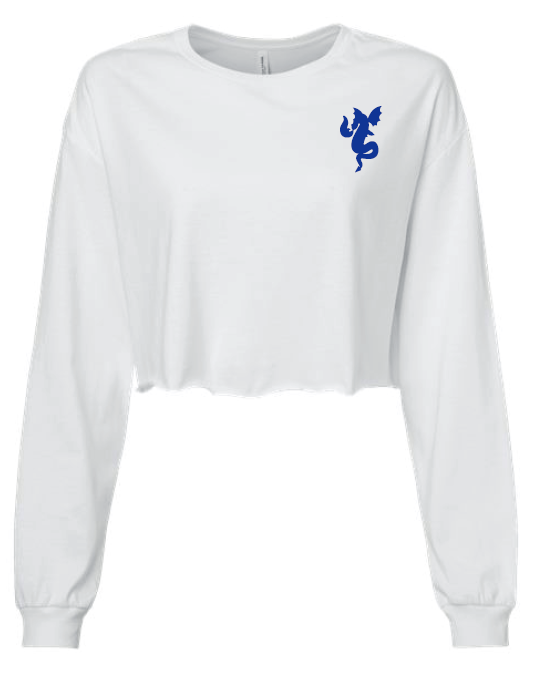 LEGENDS - Ladies Bella Long Sleeve Cropped T-shirt (2 Color Options)