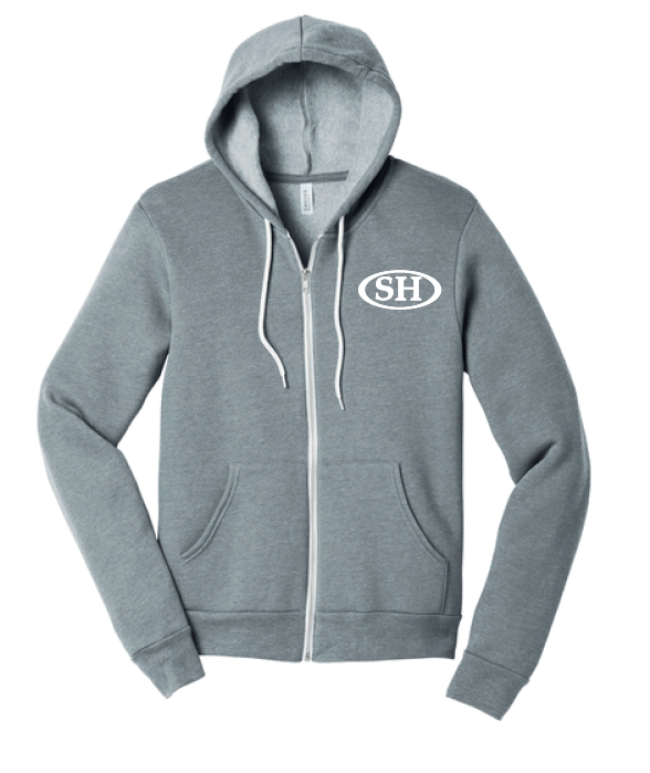 LEGENDS - Bella & Canvas YOUTH & ADULT Full Zip Hoodie (2 Color Options)