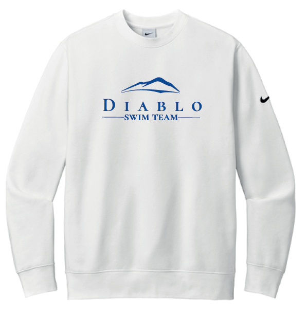 DIABLO - NIKE CLUB FLEECE CREWNECK (WITH OPTIONAL NAME) - 2 color options
