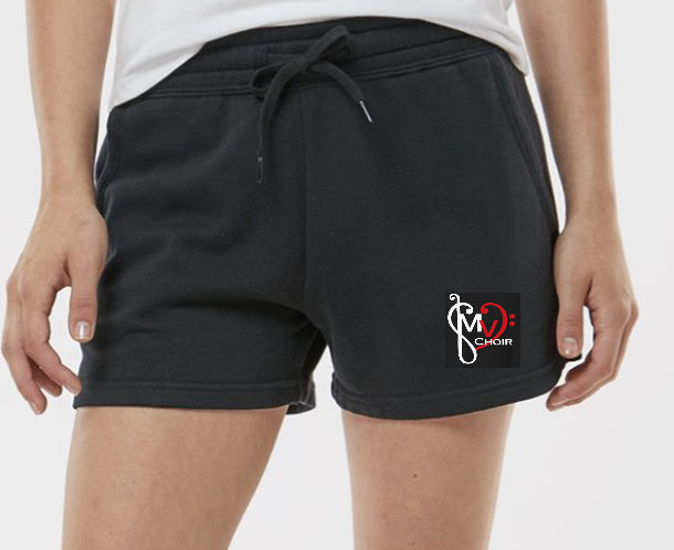 Monte Vista Choir - Womens Lt. Weight Sweatshorts (3 Color Options)