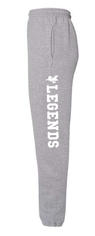 LEGENDS - SWEATPANTS - CLOSED BOTTOM (YOUTH & ADULT)