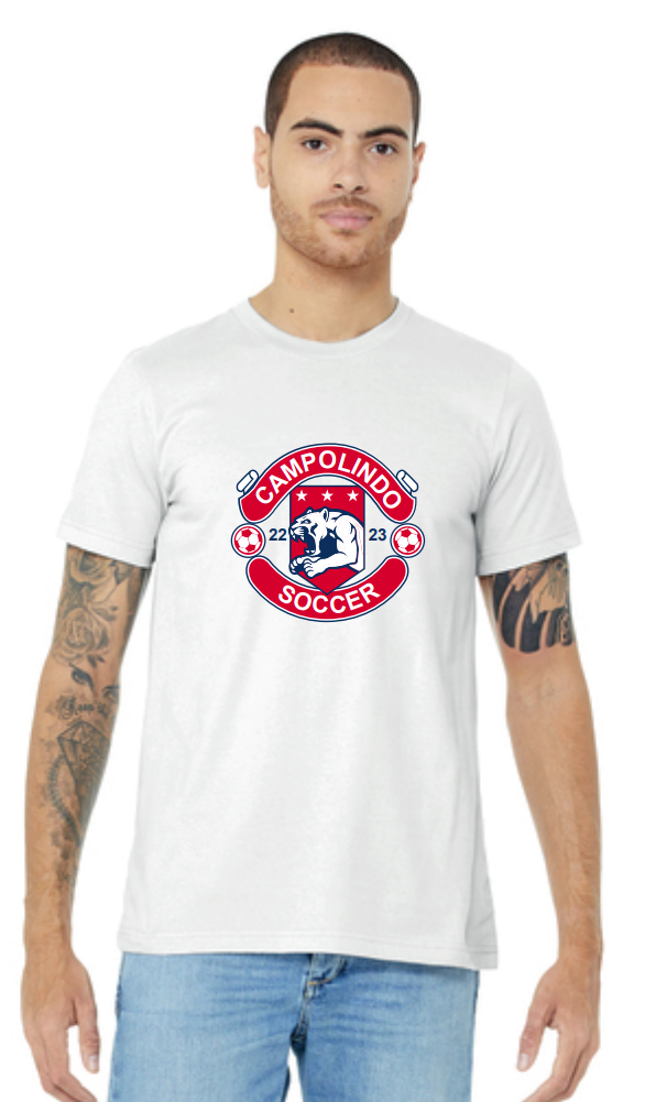 CAMPO - Short Sleeve T-shirt with Last Name (Red or White)