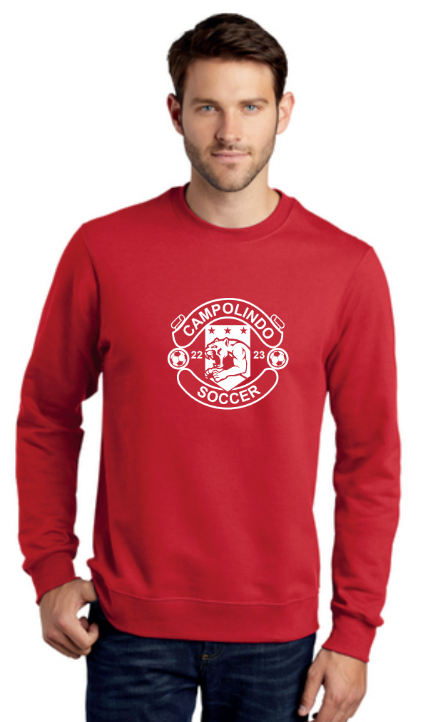 Campo - Crew Neck Sweatshirt (White or Red)