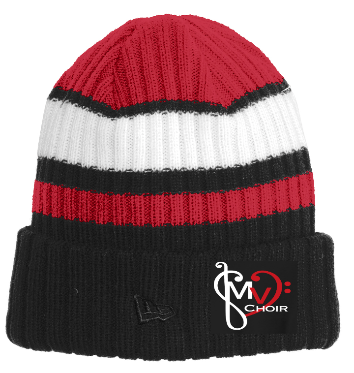 Monte Vista Choir - New Era Striped Beanie