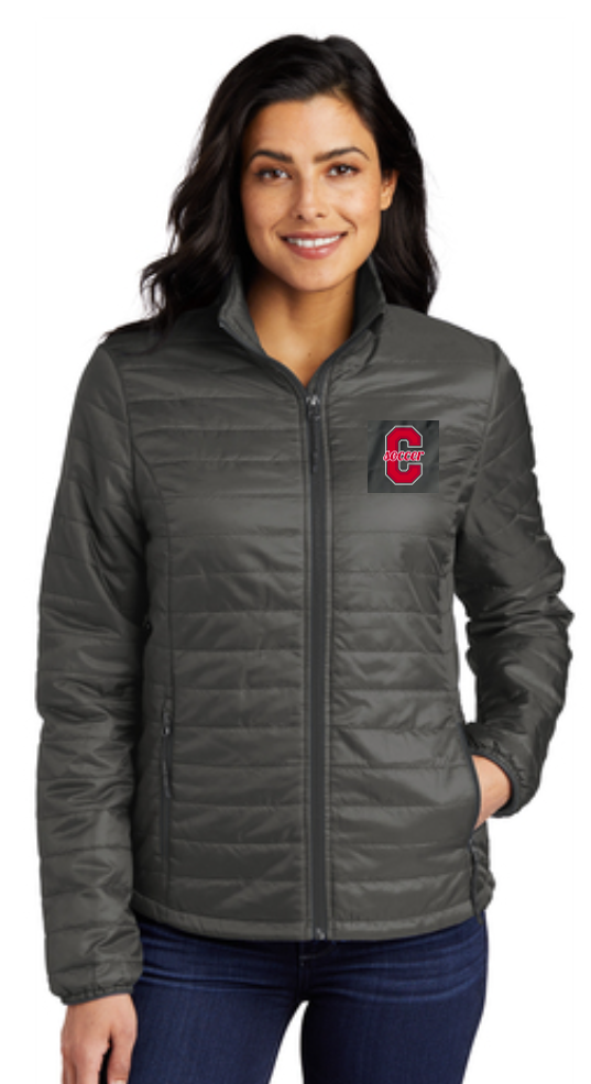 Campo - Ladies Packable Puffy Jacket (Navy or Graphite)