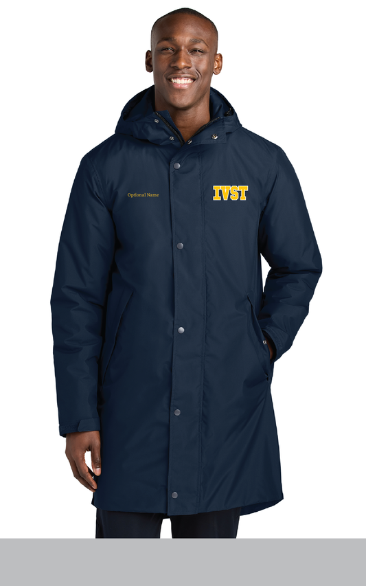 IVST - SPORT-TEK PARENT PARKA - WATERPROOF INSULATED (OPTIONAL NAME)