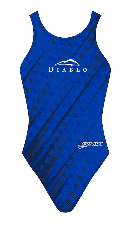 DIABLO - GIRLS/WOMENS - FINIS BLADEBACK (THICK STRAP) TEAM SUIT