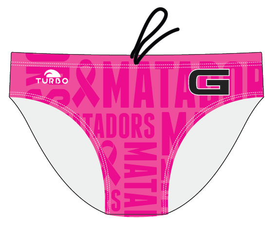 GRANADA HS - *RECOMMENDED* - BREAST CANCER AWARENESS - TURBO Water Polo Brief