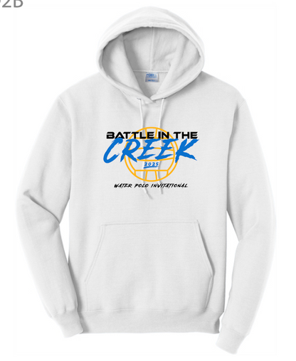 2025 BATTLE IN THE CREEK - HOODIE (REGULAR & TALL SIZES) - 2 COLOR OPTIONS
