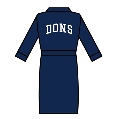 ACALANES WP - "DONS" PLUSH VELOUR TEAM ROBE (Optional Last Name)