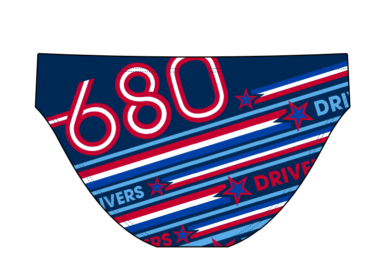 680 - NEW 2026 *OPTIONAL - PRACTICE SUIT ONLY* Boys WP Brief