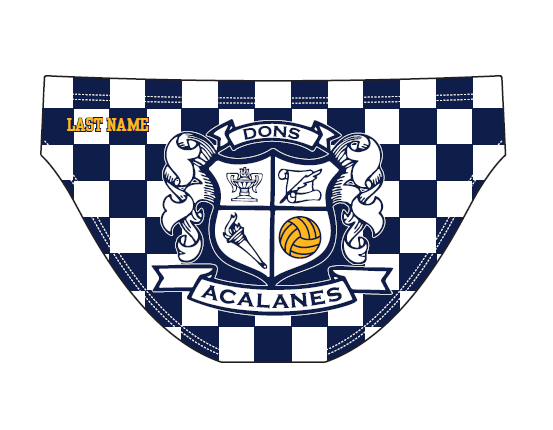 ACALANES - TEAM SUIT (WITH LAST NAME)
