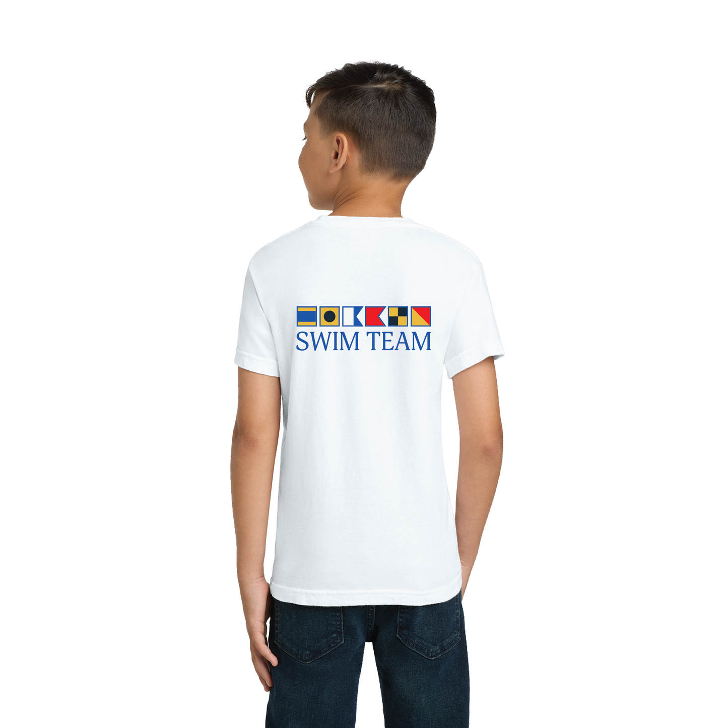 DIABLO - COMFORT COLORS - NAUTICAL SWIM TEAM T-SHIRT (Youth & Adult)
