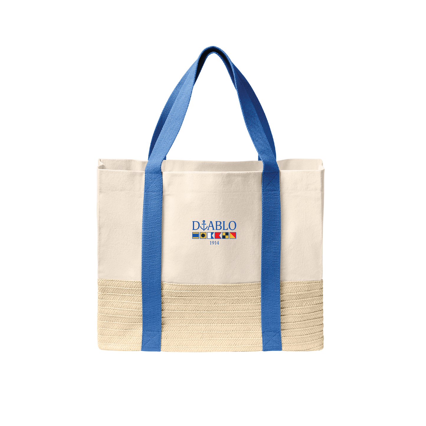 DIABLO - STRAW MARKET TOTE