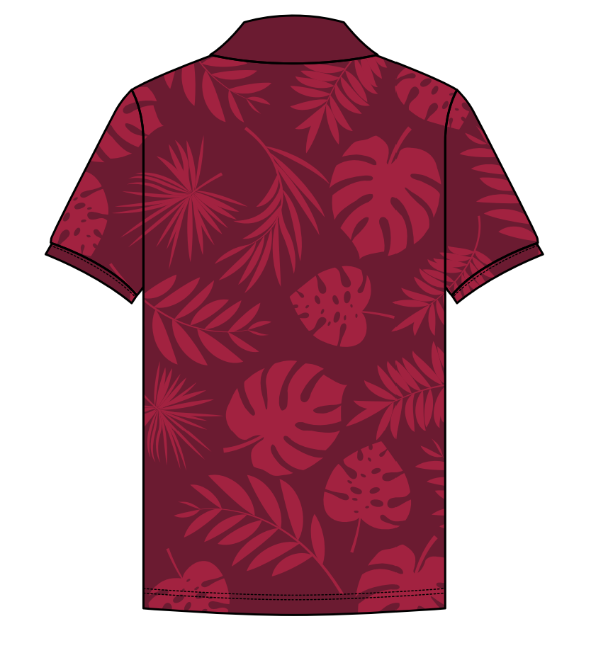 MERCER ISLAND BWP - CUSTOM SUBLIMATED POLO