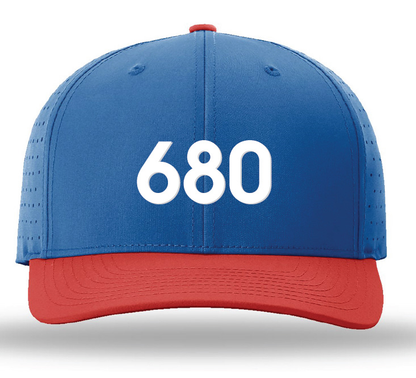 680 - *NEW* RICHARDSON 3D Puff Chainstitch - Laser Perforated Cap