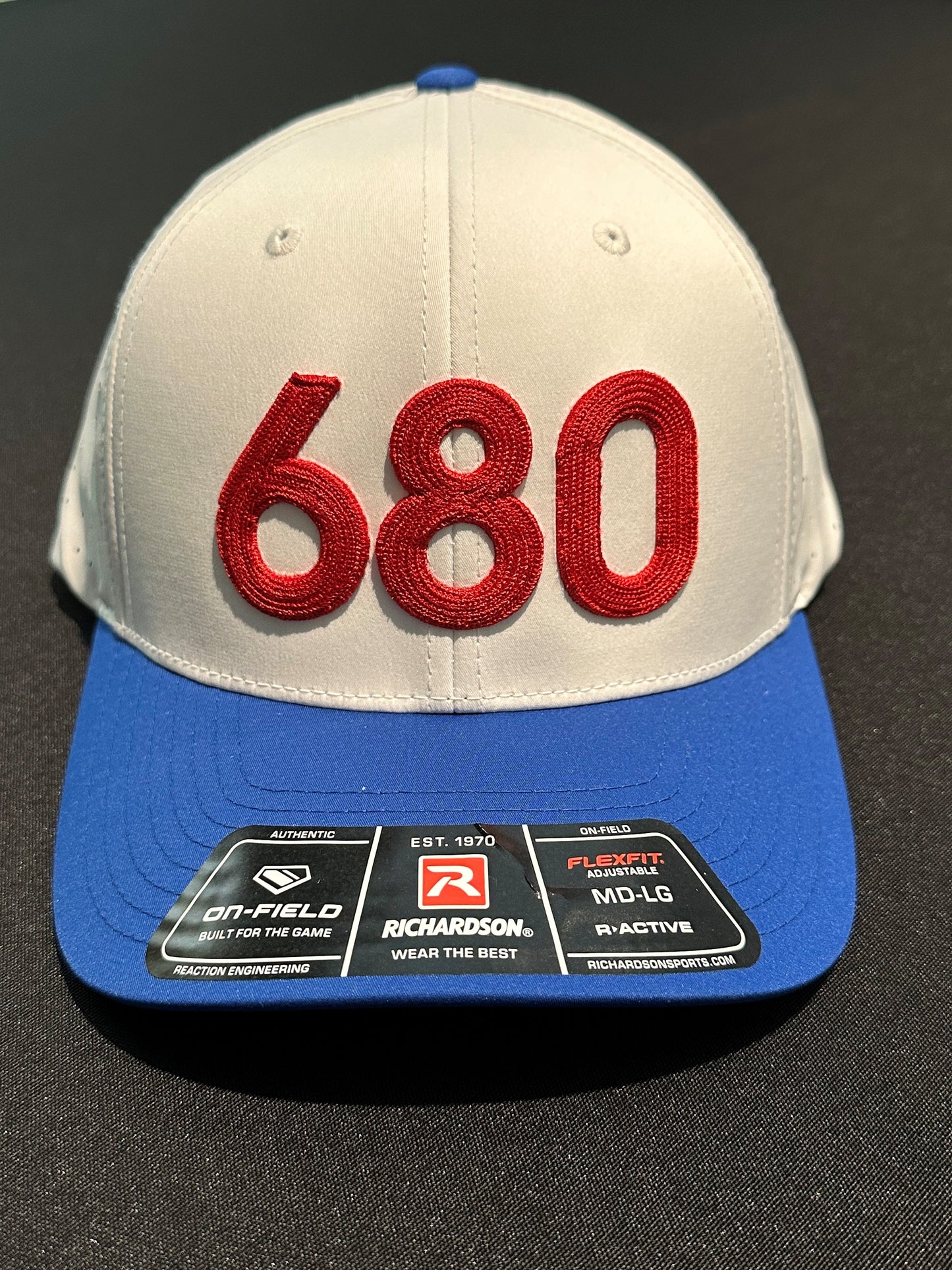 680 - *NEW* RICHARDSON 3D Puff Chainstitch - Laser Perforated Cap