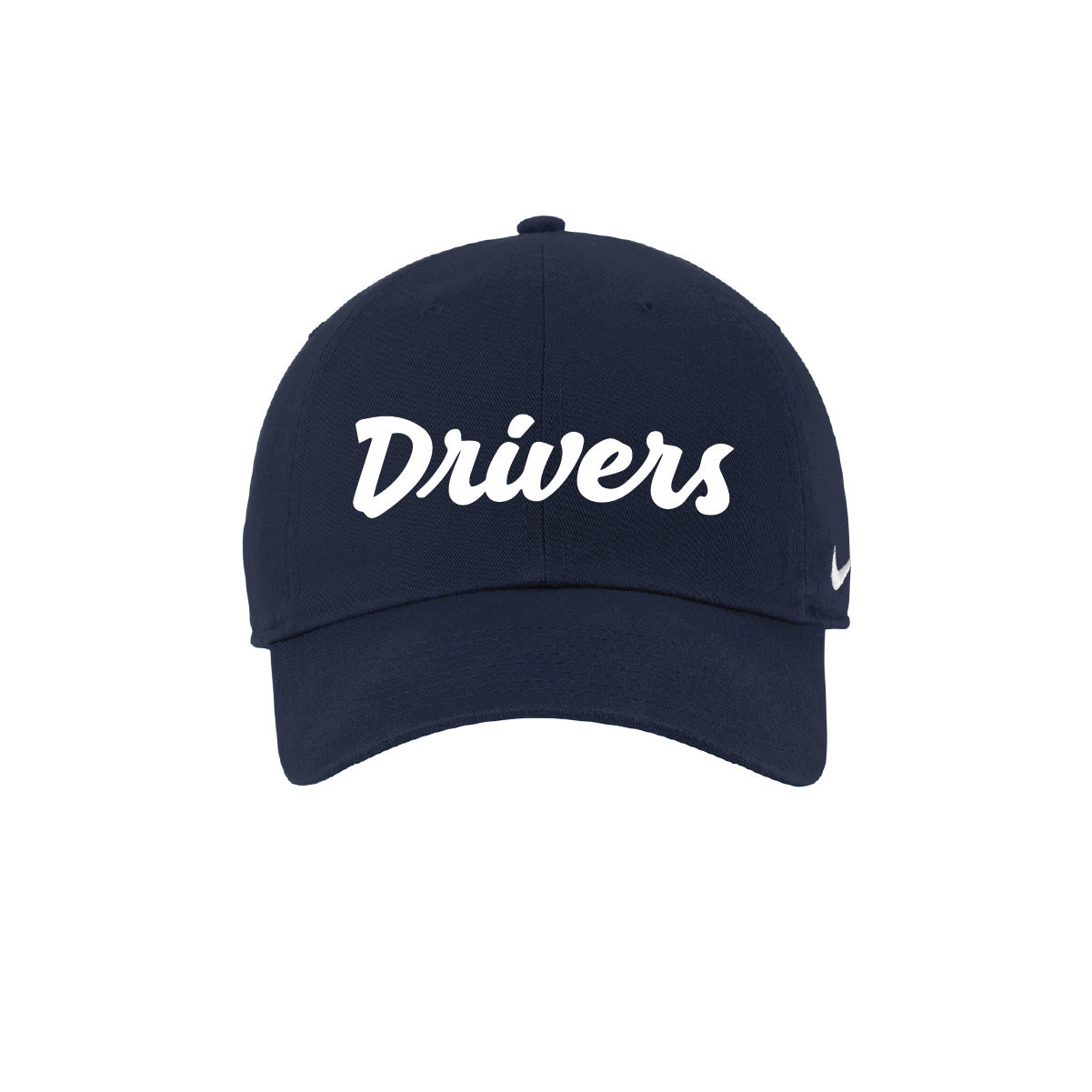 680 - *NEW* NIKE "DRIVERS" Cotton Twill Chain Stitch Cap (4 color options)