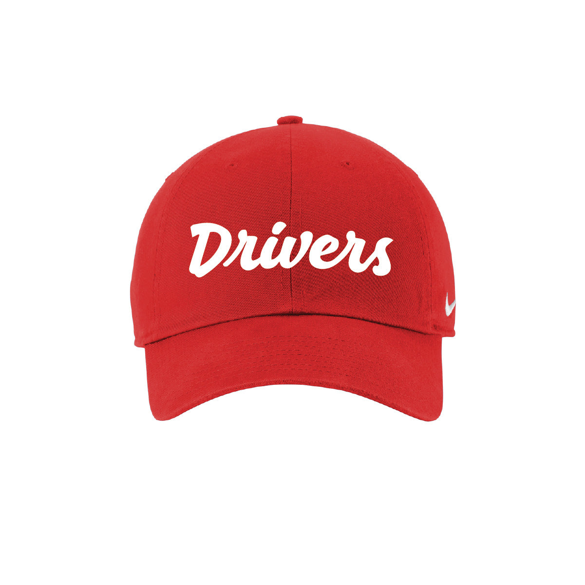 680 - *NEW* NIKE "DRIVERS" Cotton Twill Chain Stitch Cap (4 color options)