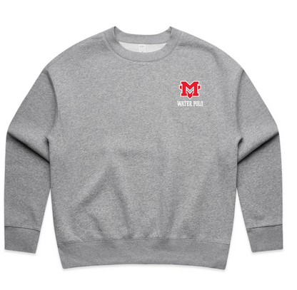MV WWP - AS COLOUR EMBROIDERED WOMENS CREWNECK SWEATSHIRT (2 Color Options)